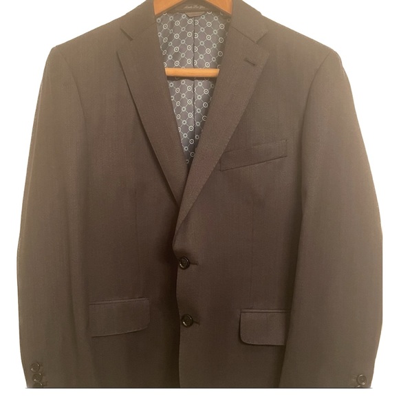 COPY - Men’s 2 Piece Wool Suit - Size Large - Picture 1 of 12